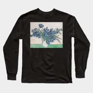 Irises: 1890 | Art By Van Gogh Long Sleeve T-Shirt